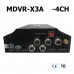 DVR Auto STREAMAX MDVR-X3A - 4CH, cu 3G+WIFI+GPS 